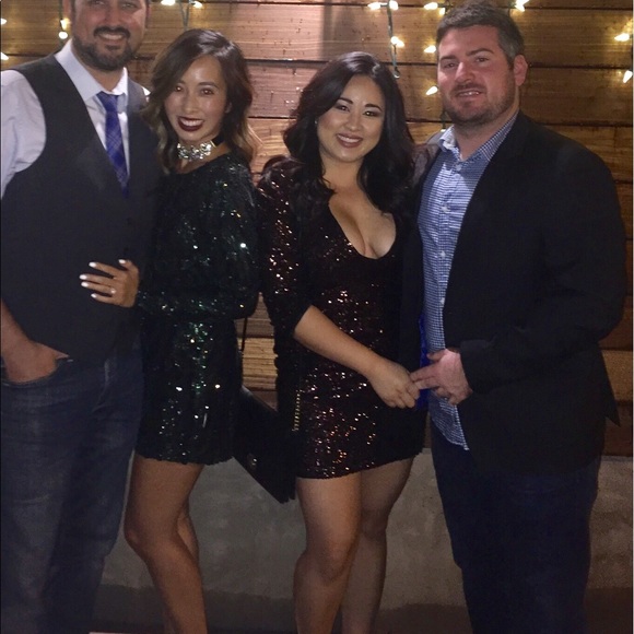 Sequin Dress- similar to Dress the Population - Picture 2 of 4